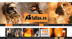 Desktop Screenshot of fallas.es