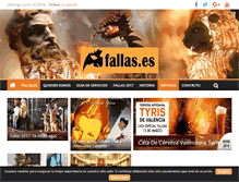 Tablet Screenshot of fallas.es